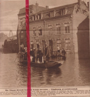 Wijk In Limburg - Watersnood, Overstromingen - Orig. Knipsel Coupure Tijdschrift Magazine - 1924 - Zonder Classificatie