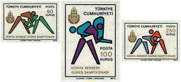 50419 MNH TURQUIA 1974 CAMPEONATOS DEL MUNDO DE LUCHA LIBRE - ...-1858 Préphilatélie