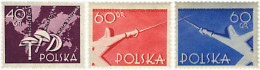 61566 MNH POLONIA 1957 CAMPEONATOS JUVENILES DE ESGRIMA - Unused Stamps