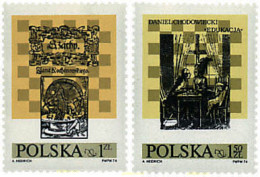 30657 MNH POLONIA 1974 10 CAMPEONATO INTERNACIONAL DE AJEDREZ EN DUBLIN - Unused Stamps