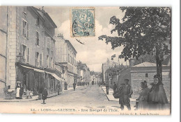 CPA 39 Lons Le Saunier Rue Rouget De L'Isle - Lons Le Saunier