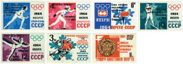 71901 MNH UNION SOVIETICA 1964 9 JUEGOS OLIMPICOS INVIERNO INNSBRUCK 1964 - VICTORIAS SOVIETICAS - ...-1857 Prephilately