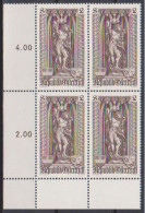 1969 , Mi 1289 ** (5) -  4er Block Postfrisch - 500 Jahre Diözese Wien - Nuevos