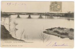 47 MARMANDE Pont Du Chemin De Fer Sur La Garonne - Marmande