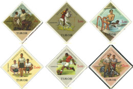 27263 MNH TIMOR 1962 DEPORTES - Timor