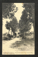 52 - GUYONVELLE - Route De Bourbonne-les-Bains - Entrée Du Village - 1914 - Other & Unclassified