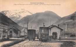 Ligne De Tramways De St-Girons à SENTEIN-les-BAINS (Ariège), Par Pontaut-d'Ayer Les Eaux-minérales - Gare - Other & Unclassified