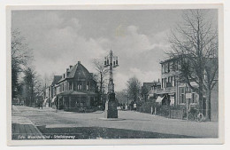 27- Prentbriefkaart Ede 1946 - Maandereind - Stationsweg - Ede