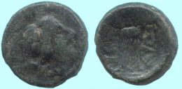 TRIPOD Antiguo Auténtico Original GRIEGO Moneda 3.6g/14mm #ANT1426.32.E.A - Griekenland
