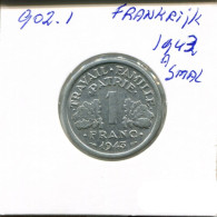 1 FRANC 1943 FRANCIA FRANCE Moneda #AN278.E.A - 1 Franc