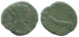 LATE ROMAN IMPERIO Follis Antiguo Auténtico Roman Moneda 2.3g/17mm #SAV1178.9.E.A - The End Of Empire (363 AD Tot 476 AD)