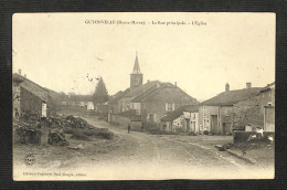 52 - GUYONVELLE - La Rue Principale  - L'Eglise - Sonstige & Ohne Zuordnung