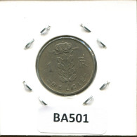 1 FRANC 1960 DUTCH Text BELGIQUE BELGIUM Pièce #BA501.F.A - 1 Franc