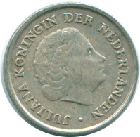 1/10 GULDEN 1966 ANTILLAS NEERLANDESAS PLATA Colonial Moneda #NL12841.3.E.A - Antilles Néerlandaises