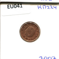1 EURO CENT 2007 BÉLGICA BELGIUM Moneda #EU041.E.A - Belgium