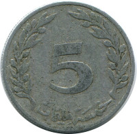 5 MILLIMES 1960 TUNISIA Coin #AP235.U.A - Tunisie