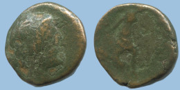 GENUINE ANTIKE GRIECHISCHE Münze 4.1g/16mm #AG088.12.D.A - Griechische Münzen