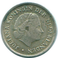 1/10 GULDEN 1970 NETHERLANDS ANTILLES SILVER Colonial Coin #NL13072.3.U.A - Antille Olandesi