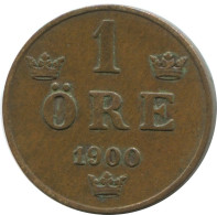 1 ORE 1900 SUECIA SWEDEN Moneda #AD250.2.E.A - Suède