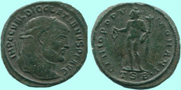 DIOCLETIAN THESSALONICA AD 299 GENIO POPV L I ROMANI 8.1g/28mm #ANC13108.80.F.A - The Tetrarchy (284 AD Tot 307 AD)