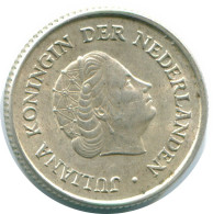 1/4 GULDEN 1962 ANTILLAS NEERLANDESAS PLATA Colonial Moneda #NL11173.4.E.A - Netherlands Antilles