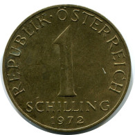 1 SCHILLING 1972 AUSTRIA Moneda #AW808.E.A - Oostenrijk