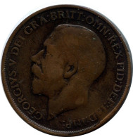 PENNY 1912 UK GBAN BRETAÑA GREAT BRITAIN Moneda #AN492.E.A - D. 1 Penny