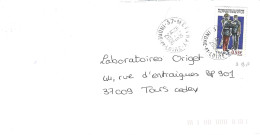 INDRE ET LOIRE 37  -  METTRAY    - CACHET RECETTE RA 9   - 2006 - TIMBRE N° 3938 -   AU  TARIF 1 3 05 - Manual Postmarks