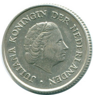 1/4 GULDEN 1962 ANTILLAS NEERLANDESAS PLATA Colonial Moneda #NL11103.4.E.A - Niederländische Antillen