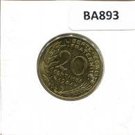 20 CENTIMES 1984 FRANCE Coin French Coin #BA893.U.A - 20 Centimes