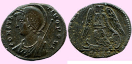 CONSTANTINUS I CONSTANTINOPOLI FOLLIS Ancient ROMAN Coin #ANC12019.25.U.A - L'Empire Chrétien (307 à 363)