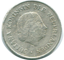 1/4 GULDEN 1962 NETHERLANDS ANTILLES SILVER Colonial Coin #NL11116.4.U.A - Netherlands Antilles