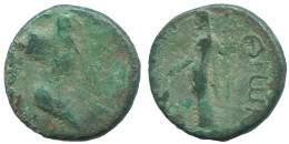 Authentique ORIGINAL GREC ANCIEN Pièce 4g/19mm #AA203.15.F.A - Griechische Münzen