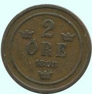 2 ORE 1898 SUECIA SWEDEN Moneda #AC856.2.E.A - Schweden