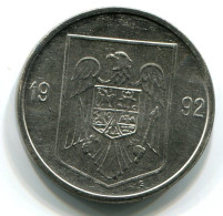 5 LEI 1992 ROMÁN OMANIA UNC Eagle Coat Of Arms V.G Mark Moneda #W11230.E.A - Roemenië