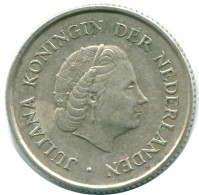 1/4 GULDEN 1967 ANTILLAS NEERLANDESAS PLATA Colonial Moneda #NL11522.4.E.A - Antilles Néerlandaises