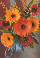 FLOWERS Vintage Postcard CPSM #PAR183.A - Flowers