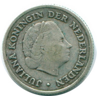 1/10 GULDEN 1954 ANTILLAS NEERLANDESAS PLATA Colonial Moneda #NL12066.3.E.A - Niederländische Antillen