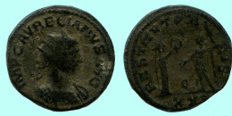 AURELIAN ANTONINIANUS 270-275 AD RÖMISCHEN KAISERZEIT Münze #ANC12294.33.D.A - Der Soldatenkaiser (die Militärkrise) (235 / 284)