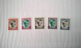 Luxemburg Mi.240/244 ** - Unused Stamps