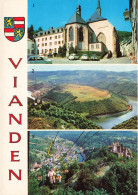LUXEMBOURG - Vianden - Eglise Des Trinitaires - Panorama Vallée De L'Our - Télésiège - Carte Postale - Vianden
