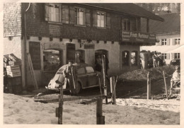 VW Brezel Käfer Winterurlaub  Oberjoch 1950 - Auto's