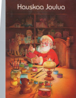 BABBO NATALE Natale Vintage Cartolina CPSM #PAK706.A - Santa Claus