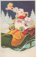ANGEL CHRISTMAS Holidays Vintage Postcard CPSMPF #PAG790.A - Angels