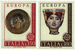 62293 MNH ITALIA 1976 EUROPA CEPT 1976 - ARTESANIA - ...-1850 Préphilatélie