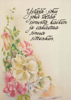 FLORES Vintage Tarjeta Postal CPSM #PBZ850.A - Blumen