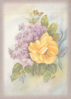 FLORES Vintage Tarjeta Postal CPSM #PBZ565.A - Blumen