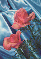 FLOWERS Vintage Ansichtskarte Postkarte CPSM #PBZ453.A - Blumen