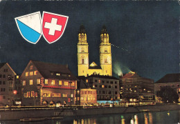 SUISSE - Zurich - Grünster Und Zunfthäuser - Carte Postale - Zürich