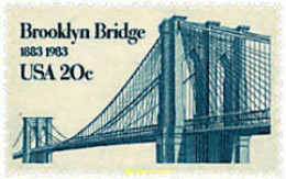 59507 MNH ESTADOS UNIDOS 1983 CENTENARIO DEL PUENTE DE BROOKLYN - …-1845 Préphilatélie